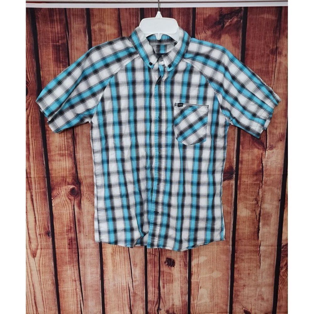 Boys Hurley Button Down Short Sleeve Shirt